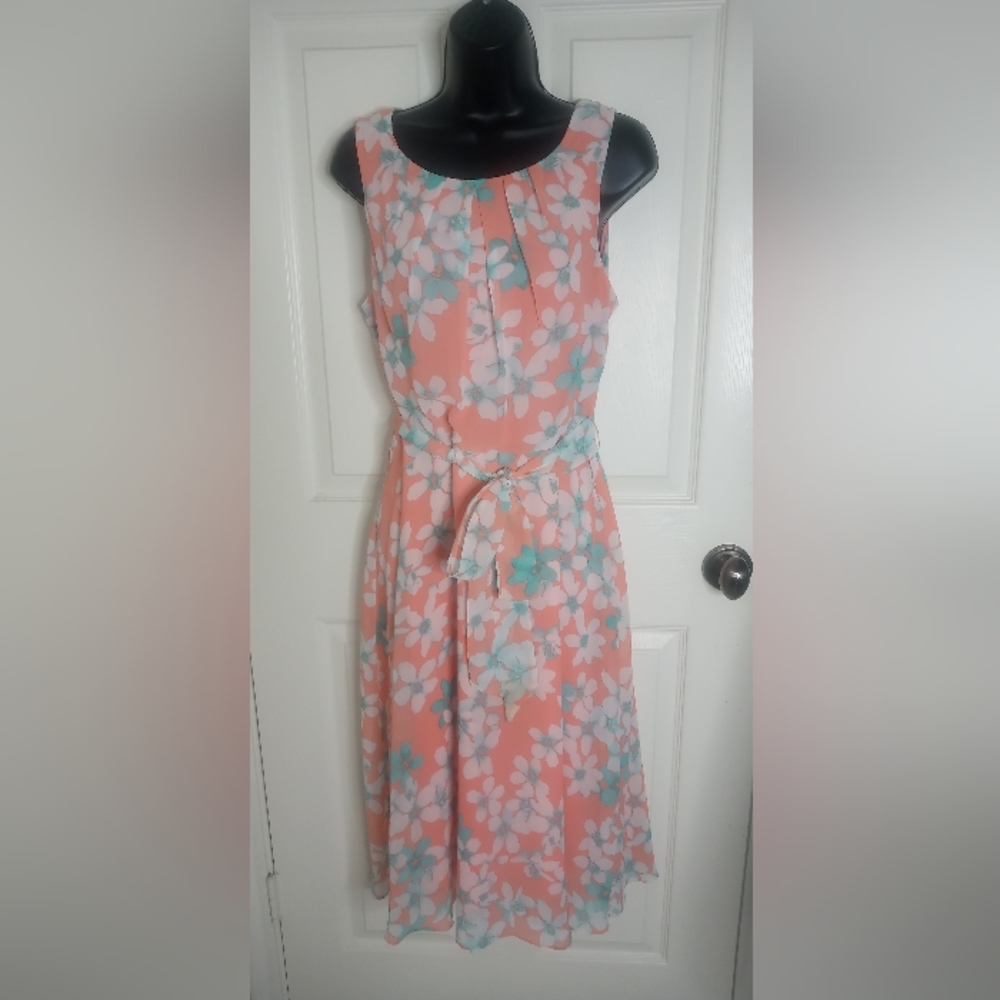 Pink/Blue Size 10 Dress by R&K